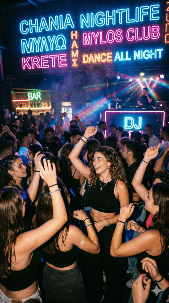 Nightlife in Chania, Crete